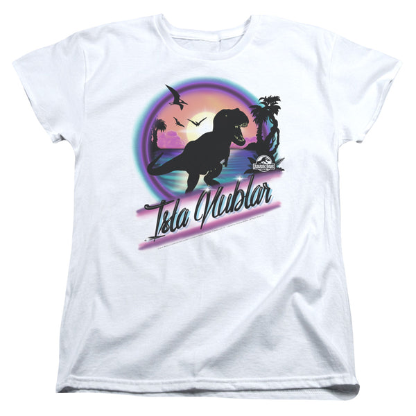 Jurassic Park - Prehistoric Walk Women's Short Sleeve