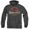 Jurassic Park - Kanji Adult Heather Hoodie