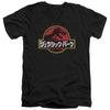 Jurassic Park - Kanji Adult Slim Fit V Neck Cotton