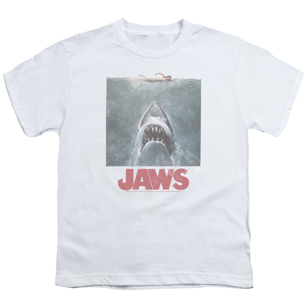 Jaws - Distressed Jaws Youth Short Sleeve