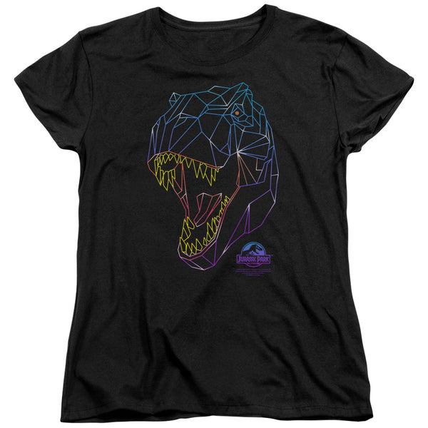 Jurassic Park - Neon T Rex Women's Short Sleeve