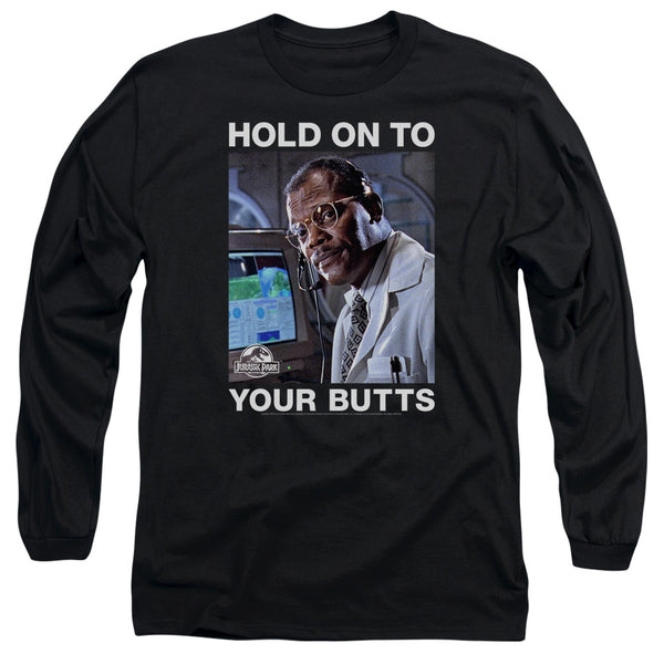 Jurassic Park - Hold Onto Adult Long Sleeve