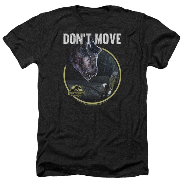 Jurassic Park - Dont Move Adult Regular Fit Heather Short Sleeve
