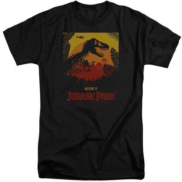 Jurassic Park - Welcome To Jp Adult Tall Fit Short Sleeve