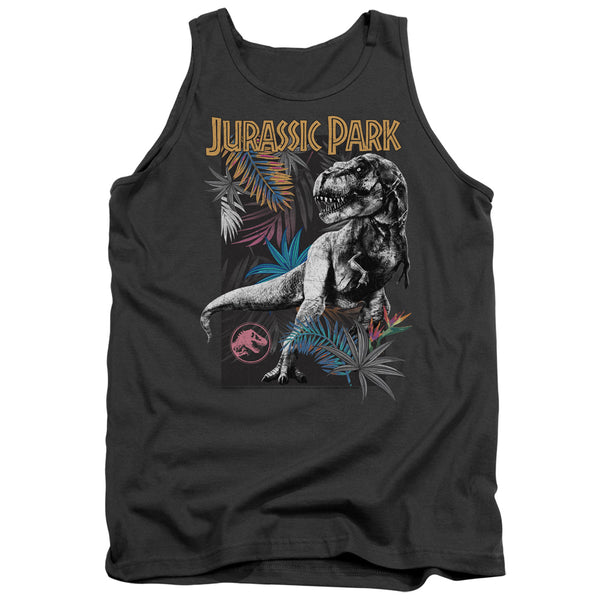 Jurassic Park - Foliage Adult Tank Top