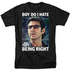 Jurassic Park - Ian Malcolm Being Right Adult Regular Fit Short Sleeve