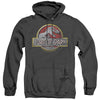Jurassic Park - Logo Adult Heather Hoodie