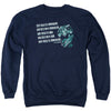 Jurassic Park - God Creates Dinosaurs Adult Crewneck Sweatshirt