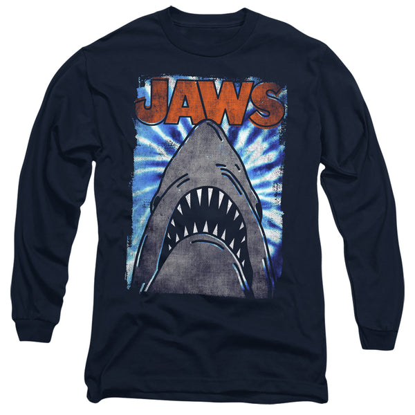 Jaws - Ocean Tie Dye Adult Long Sleeve