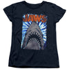 Jaws - Ocean Tie Dye Women's Short Sleeve