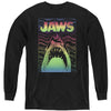 Jaws - Neon Line Art Poster L - S Youth