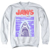 Jaws - Scribble Poster Adult Crewneck Sweatshirt