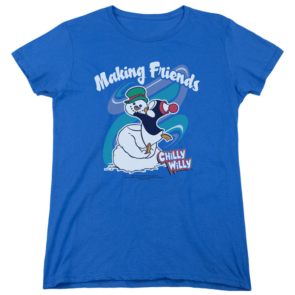 Chilly Willy - Making Friends Women's Short Sleeve