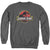 Jurassic Park - Stone Logo Adult Crewneck Sweatshirt