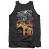 Jurassic Park - Rex In The City Adult Tank Top