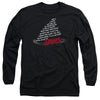 Jaws - Dorsal Text Adult Long Sleeve