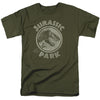 Jurassic Park - Jp Stamp Adult Regular Fit Short Sleeve