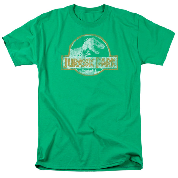Jurassic Park - Jp Orange Adult Regular Fit Short Sleeve