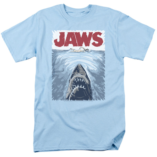 Jaws - Graphic Poster Adult Regular Fit Short Sleeve