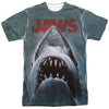 Jaws - Poster Adult Regular Fit Short Sleeve 100% Poly