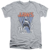 Jaws - Comic Splash Adult Slim Fit V Neck Cotton