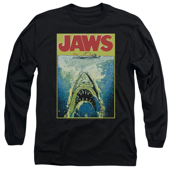Jaws - Bright Jaws Adult Long Sleeve