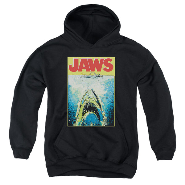 Jaws - Bright Jaws Youth Hooded Sweatshirt