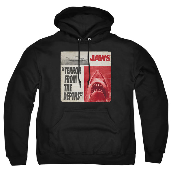 Jaws - Terror Adult Pullover Hoodie
