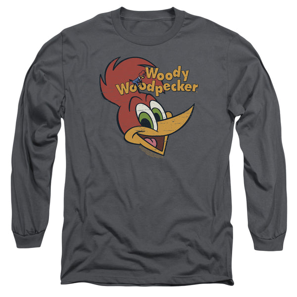 Woody Woodpecker - Retro Logo Adult Long Sleeve