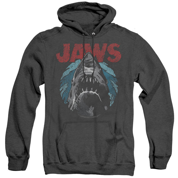 Jaws - Water Circle Adult Heather Hoodie