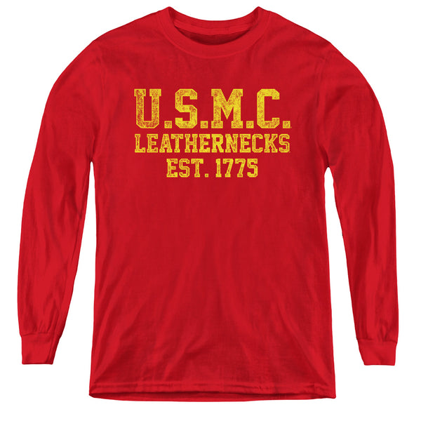 US Marine Corps - Leathernecks L - S Youth