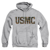 US Marine Corps - USmc Camo Fill Adult Pullover Hoodie