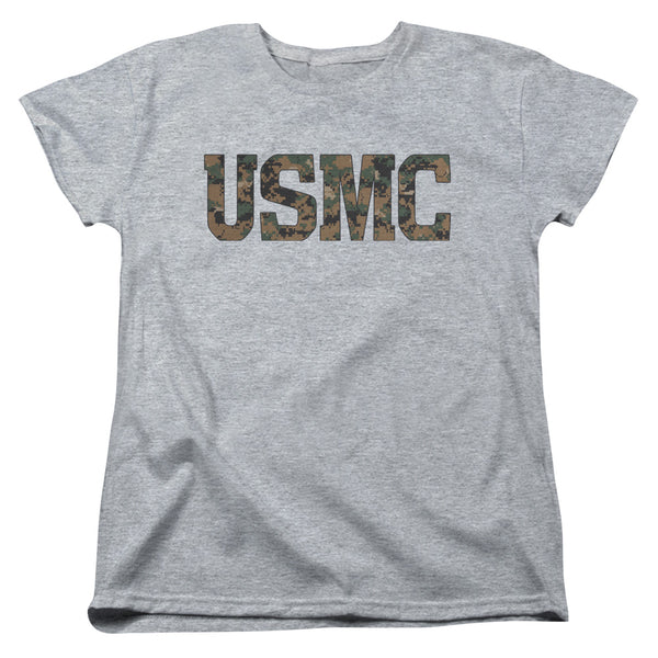US Marine Corps - USmc Camo Fill Women's Short Sleeve
