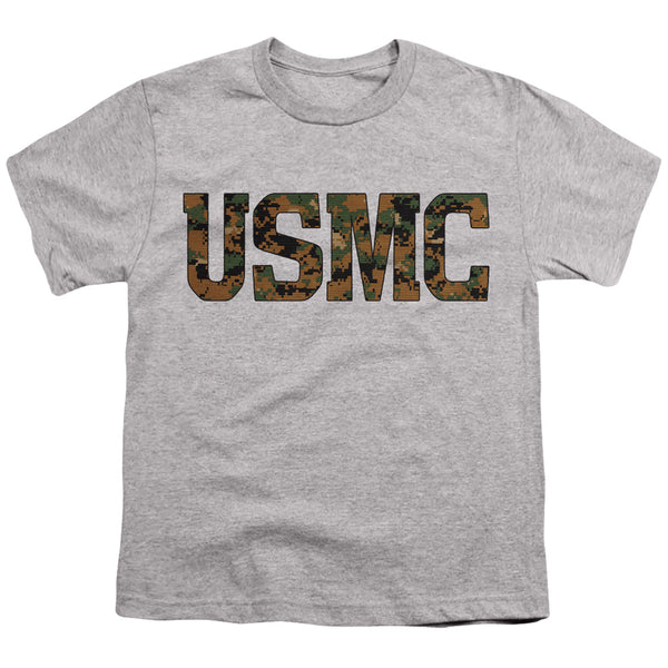 US Marine Corps - USmc Camo Fill Youth Short Sleeve