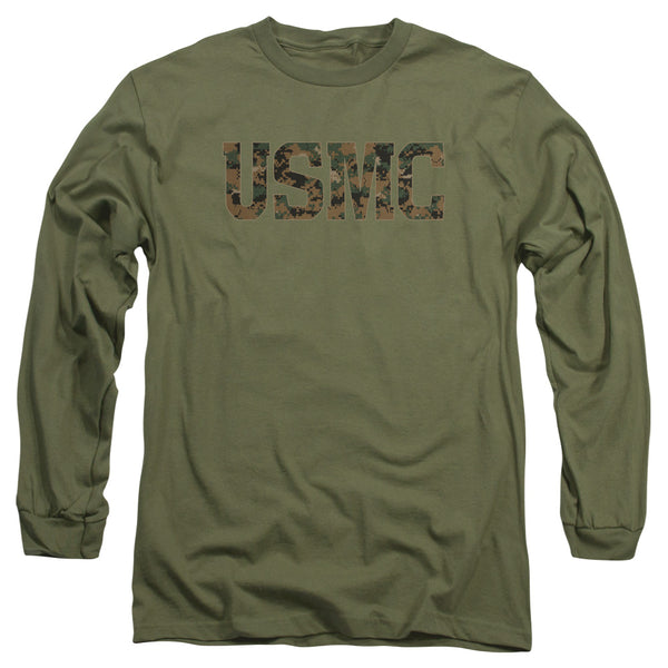 US Marine Corps - USmc Camo Fill Adult Long Sleeve