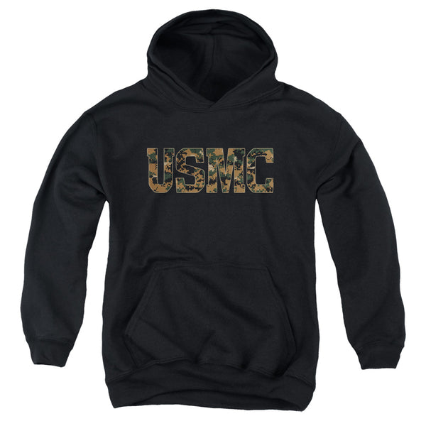 US Marine Corps - USmc Camo Fill Youth Hooded Sweatshirt