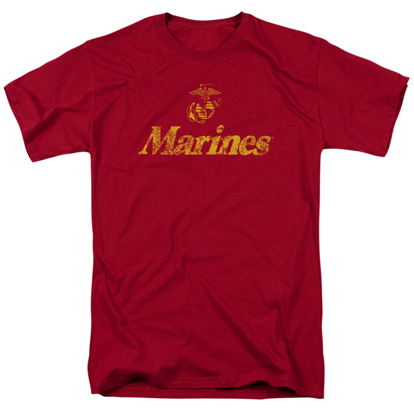 US Marine Corps - Retro Logo Adult Regular Fit Short Sleeve