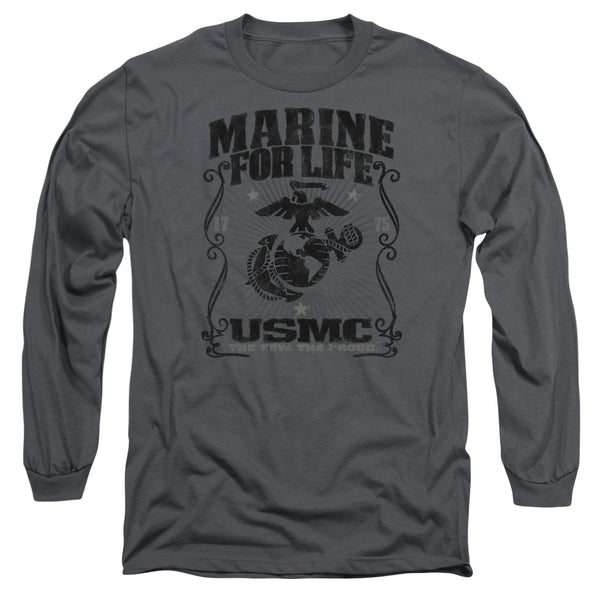 US Marine Corps - For Life Adult Long Sleeve