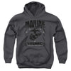 US Marine Corps - For Life Youth Hooded Sweatshirt