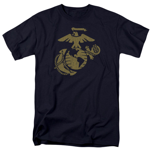 US Marine Corps - Gold Emblem Adult Regular Fit Short Sleeve