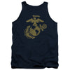 US Marine Corps - Gold Emblem Adult Tank Top