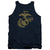 US Marine Corps - Gold Emblem Adult Tank Top