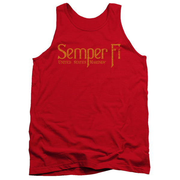 US Marine Corps - Semper Fi Adult Tank Top