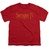 US Marine Corps - Semper Fi Youth Short Sleeve