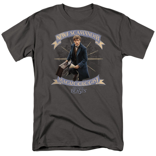 Fantastic Beasts - Newt Scamander Adult Regular Fit Short Sleeve