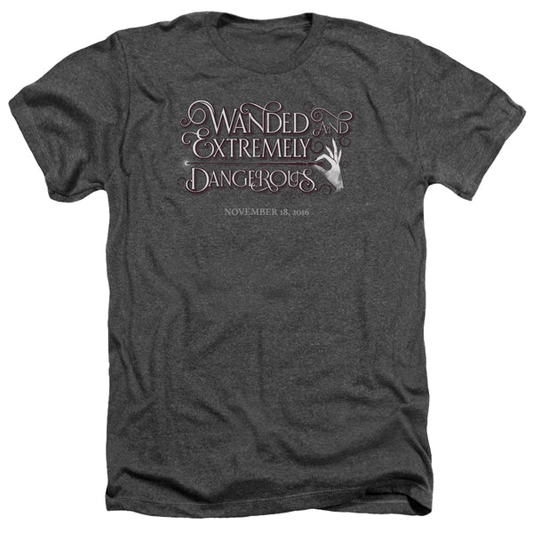 Fantastic Beasts - Wanded Adult Regular Fit Heather Short Sleeve