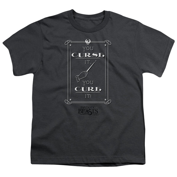 Fantastic Beasts - Curse It Youth Short Sleeve