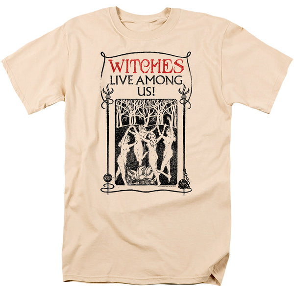 Fantastic Beasts - Witches Live Among Us Adult Regular Fit Short Sleeve