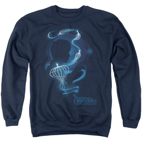 Fantastic Beasts 2 - Newt Silhouette Adult Crewneck Sweatshirt
