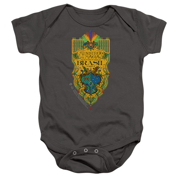 Fantastic Beasts The Secrets Of Dumbledore - Brazil Ministry Flag Infant Snapsuit